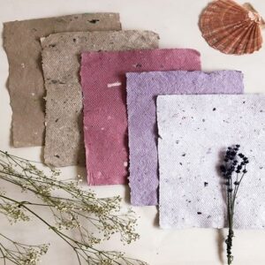 Taller de papel reciclado