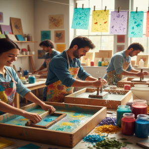 Taller de papel reciclado