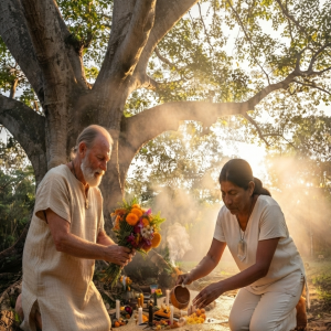 Ceremonia Maya de Gratitud a la Tierra y Purificación con Cuarzo Energético: El Renacer del Cuerpo y el Espíritu