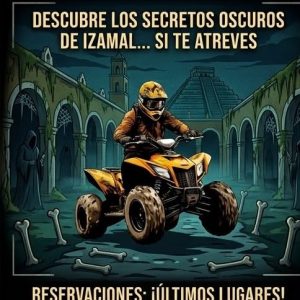 31 de Octubre y 1 de Noviembre - ¡Tour del Terror en Cuatrimoto y Experiencia Ancestral de Ánimas para 2 personas!