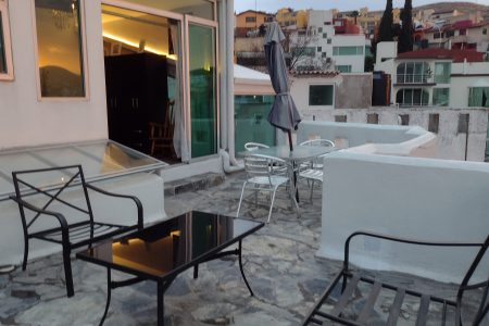 habitación Chichimeca - terraza